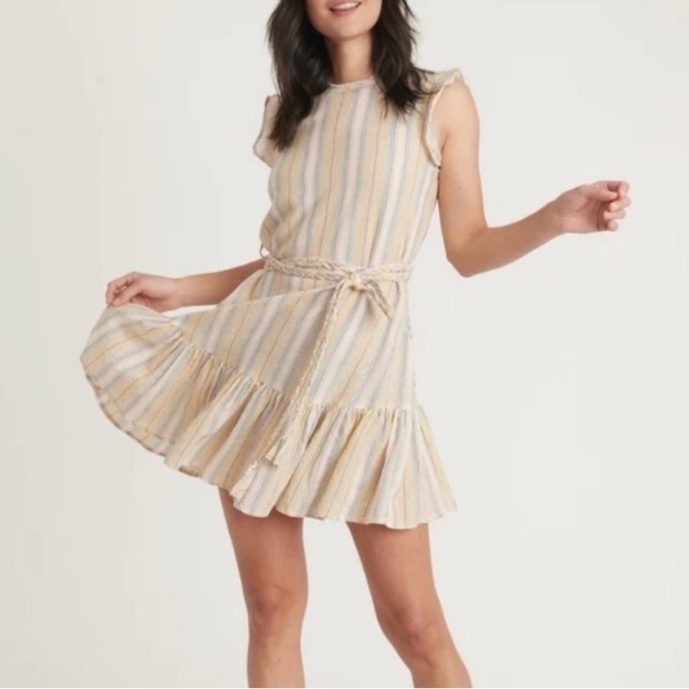 Marine Layer Laney Mini Dress Beach Stripe V2
size M‎